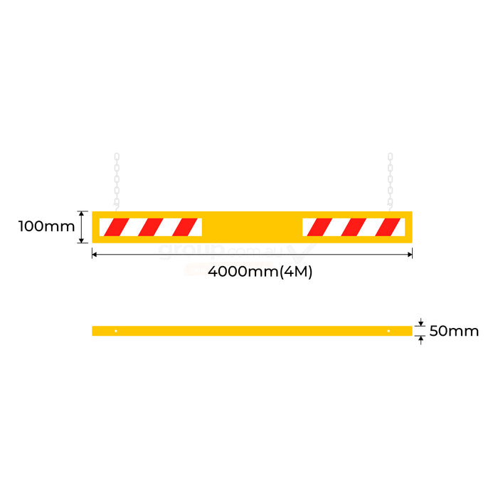 Height Clearance Bar 4 Metres Long