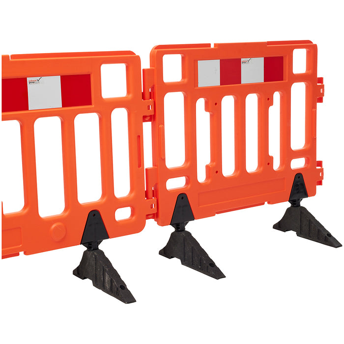 Plastic Fence Portable Barrier - 1000mm Orange