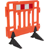 Plastic Fence Portable Barrier - 1000mm Orange