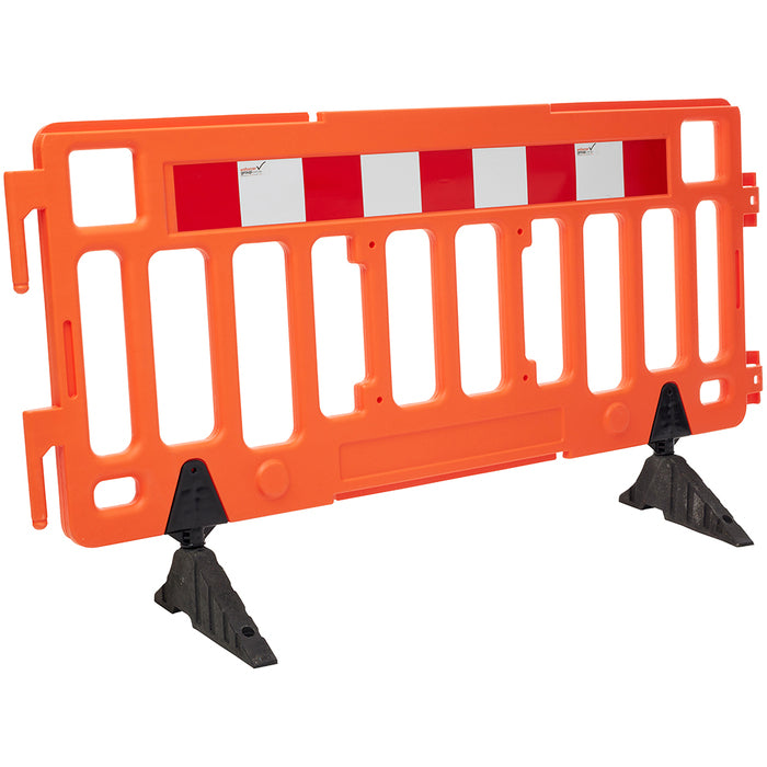 Plastic Fence Portable Barrier - 2000mm Orange