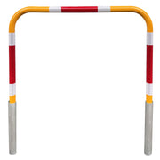 Pedestrian Bicycle Handrail Yellow with Sleeve 1200mm