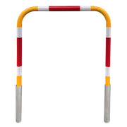 Pedestrian Bicycle Handrail Yellow with Sleeve 900mm