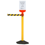 A4 Plastic Sign Frame Portrait (Fits Retractable Belt Barrier)