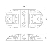 Rumble Bar Plastic - Yellow