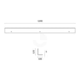 Enforcer Floor Guide Rail -1200 long