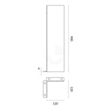 Racking Guard - L Shape - 900mm