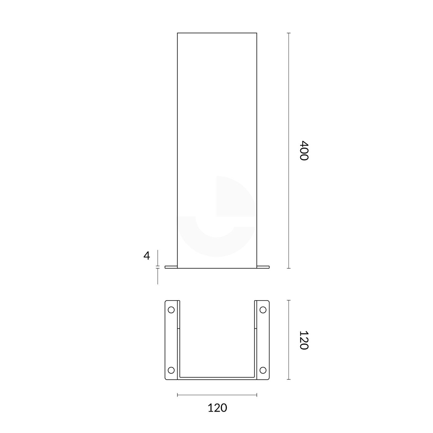 Racking Guard - U Shape