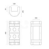 Racking Guard Protector - Fits 100mm