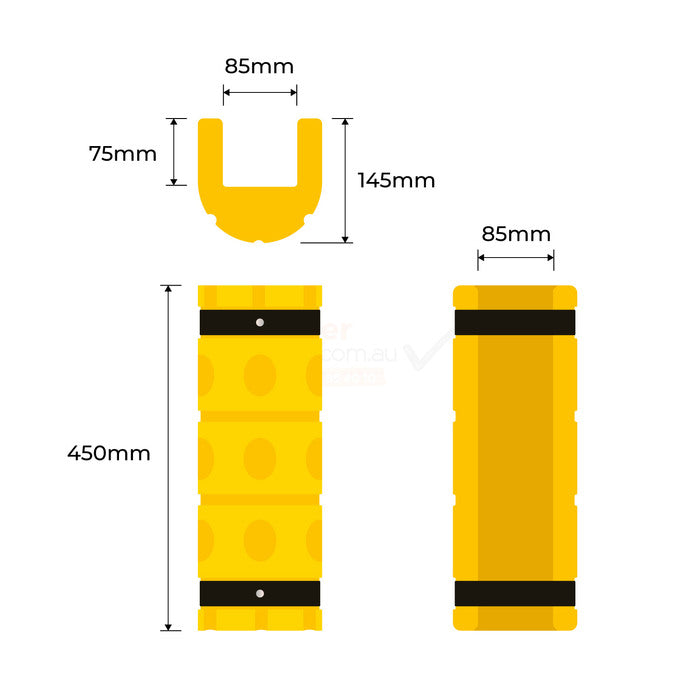 Racking Guard Protector - Fits 80mm