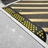 Kerb Ramp Rubber High-Vis Reflectors - 150mm High