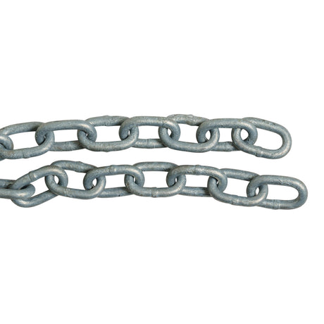 Steel Chain Per Metre - Galvanised and Powder Coated 6mm