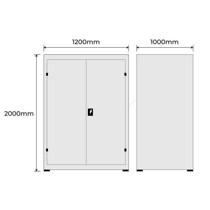 Carpark High Storage Cabinet