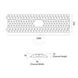 Speed Hump Cable Protector 2 Channel