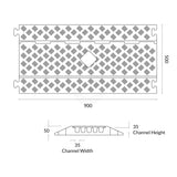 Speed Hump Cable Protector 5 Channel