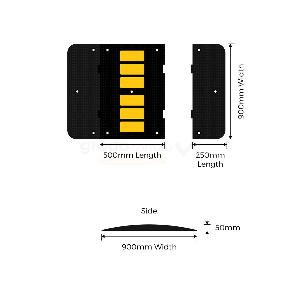 Cushion 900mm Speed Hump