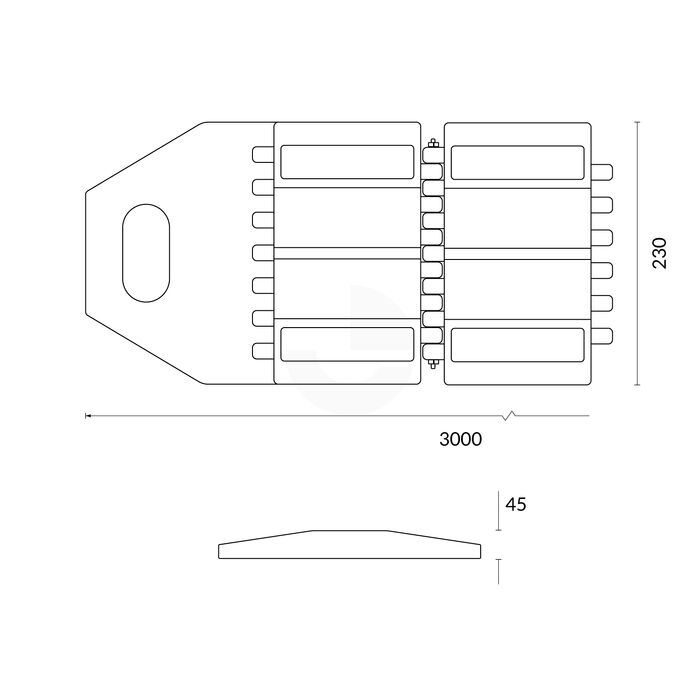 Speed Hump Portable Roll Out