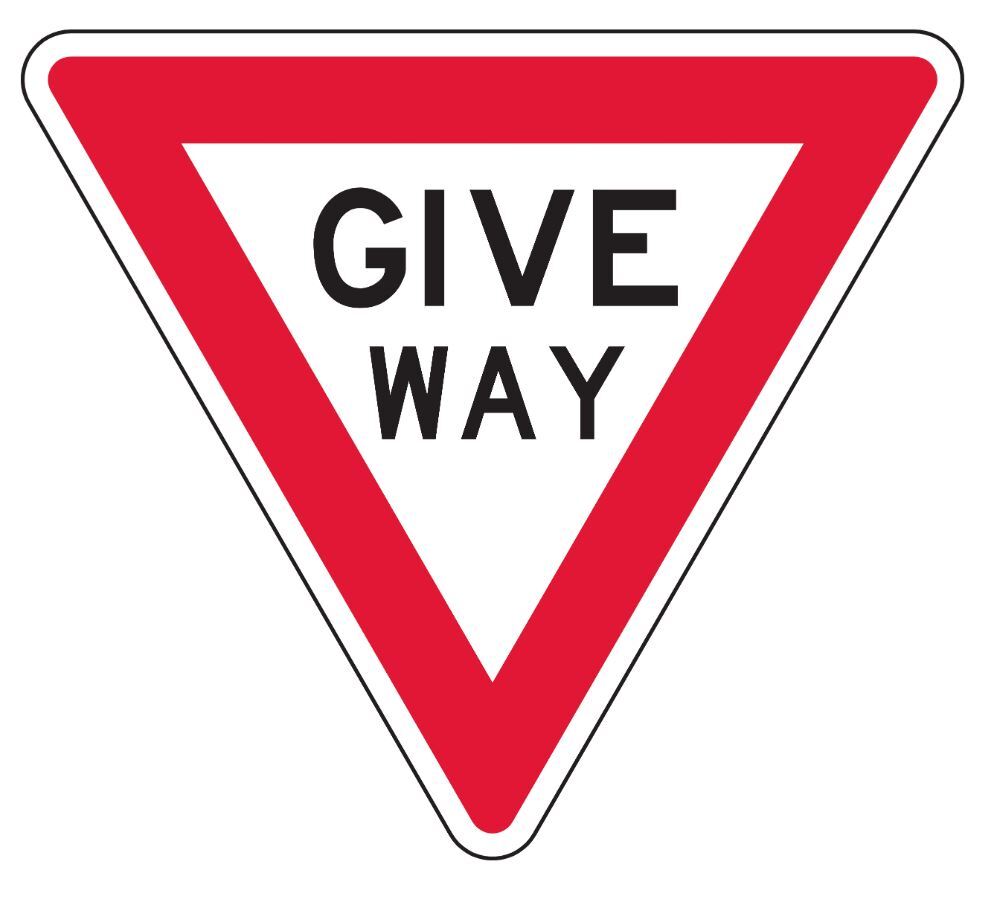 Give Way Sign