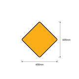 W5-10A - Speed Hump Warning Sign