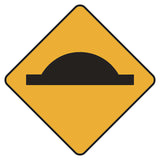 W5-10A - Speed Hump Warning Sign