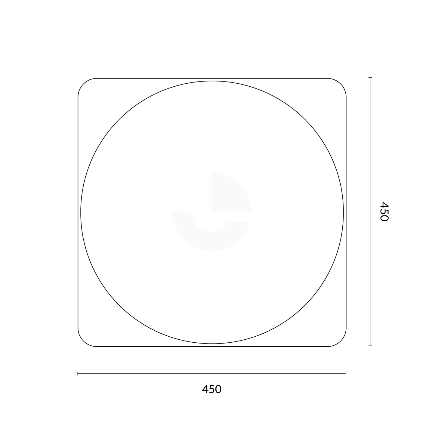 R2-4  "No Entry" Sign, 450mm x 450mm, Red Text on Reflective White Background Aluminium Sign