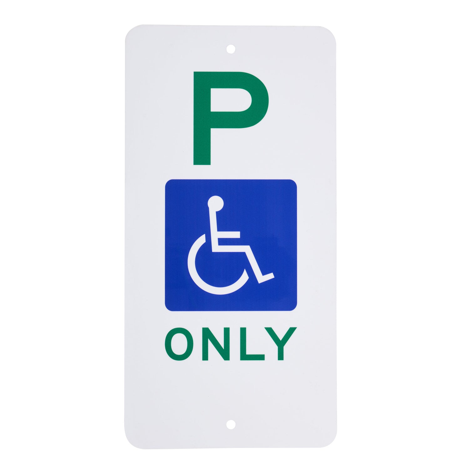 Sign Parking Disabled Only R5-31 225x450mm