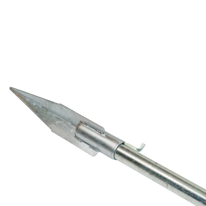 Sign Post Spike In Ground 600mm Including Wedge Key