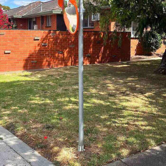 Sign Post Spike In Ground 600mm Including Wedge Key