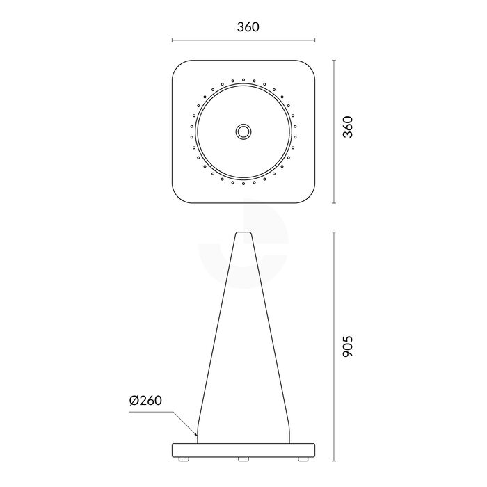 Traffic Cone 900mm