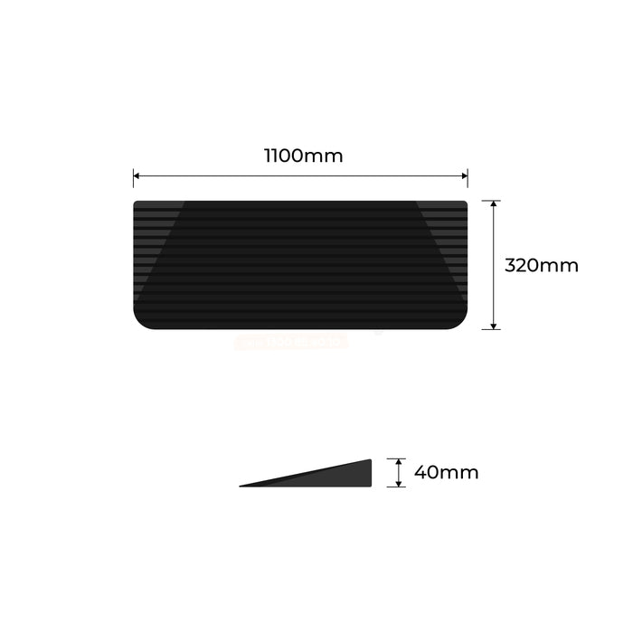 Threshold Door Access Ramp - 1100 x 40mm High