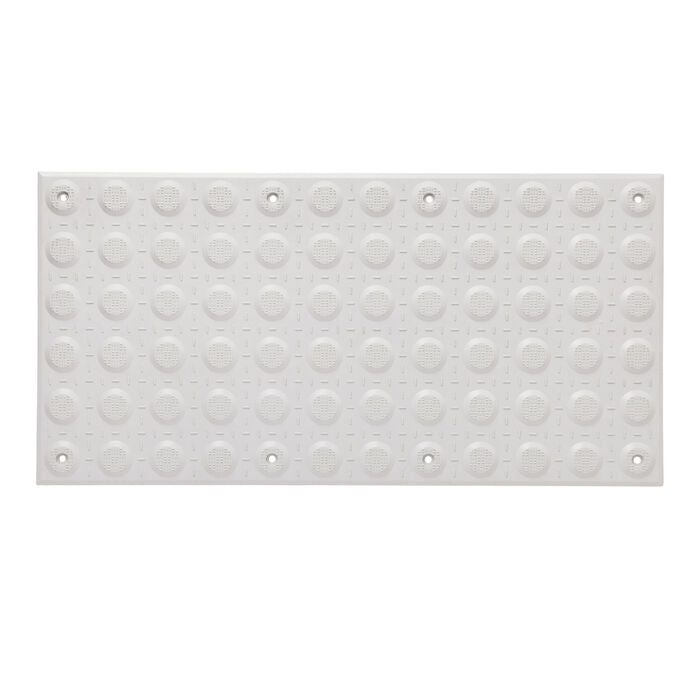 Tactile Indicators Fibreglass Hazard White 300mm x 600mm