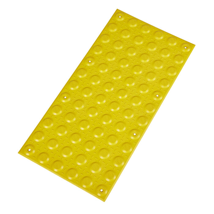 Tactile Indicators Fibreglass Hazard Yellow 300mm x 600mm