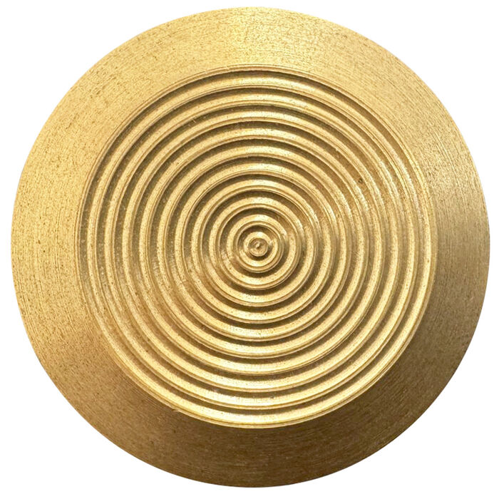 Tactile Indicator Single Stud - Brass