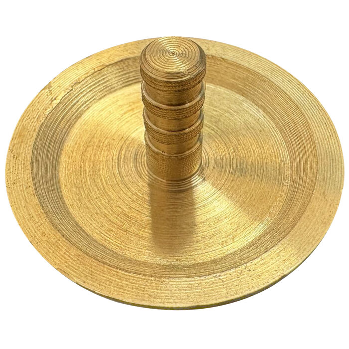 Tactile Indicator Single Stud - Brass