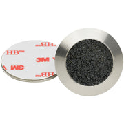 Tactile Indicator Single Stud -Stainless Steel With Black Carb Insert - Peel & Stick