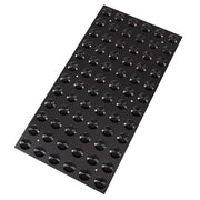 Tactile Indicators - 316 Stainless Steel PVD Black 300x600