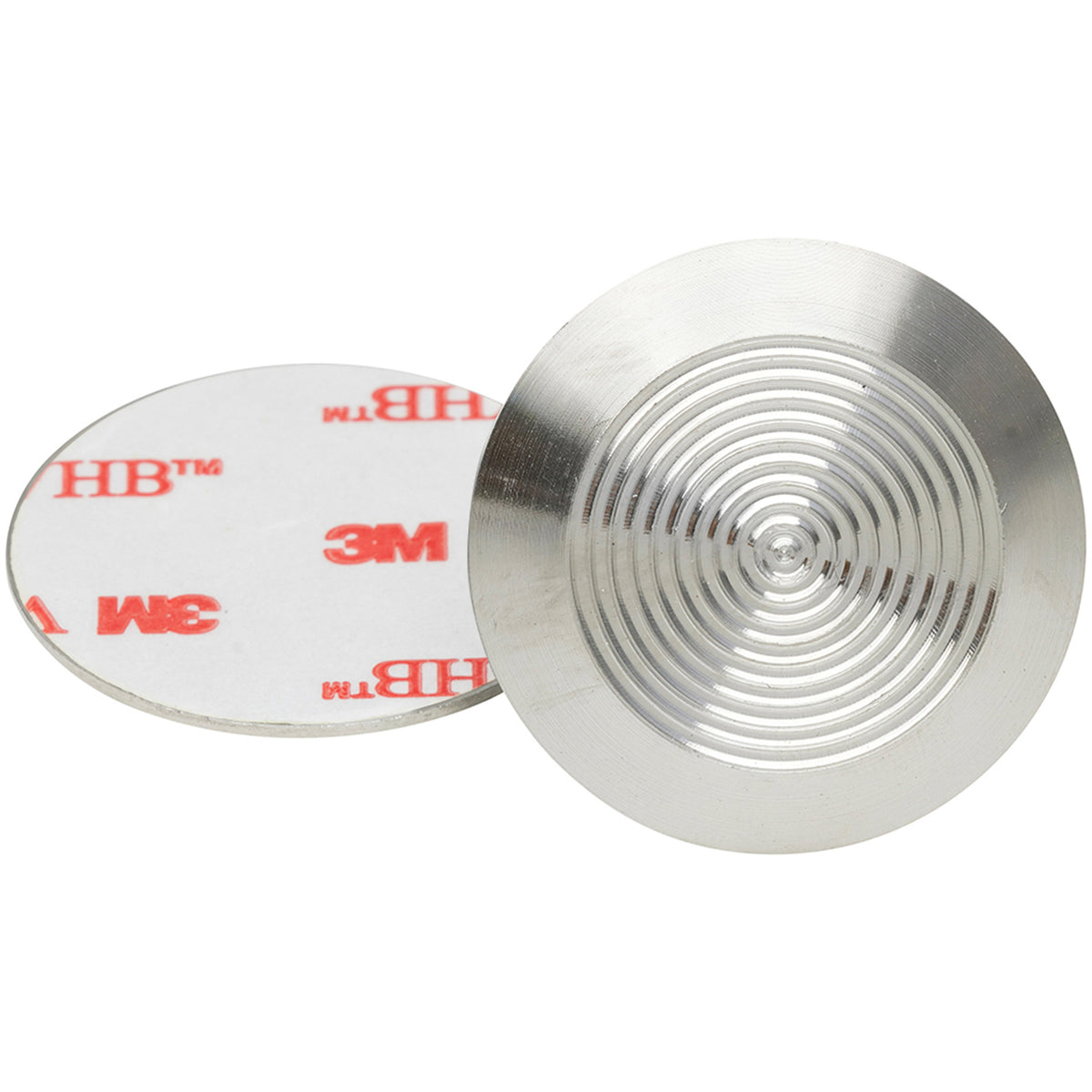 Tactile Indicator Single Stud - Stainless Steel - Peel & Stick