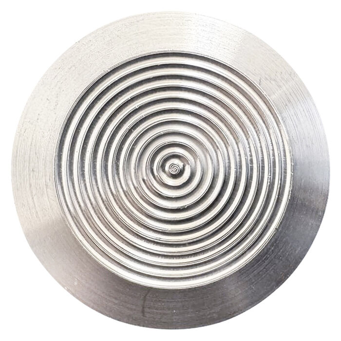 Tactile Indicator Single Stud - Stainless Steel, 10 rings