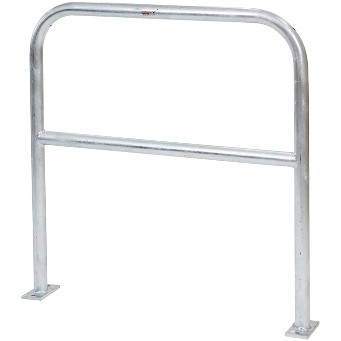 U-Bar Double Hand Rail - Galvanised 1metre