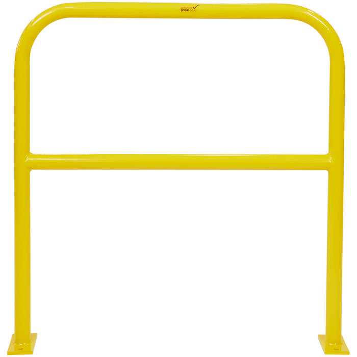 U-Bar Double Hand Rail - Yellow 1metre