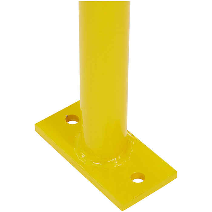 U-Bar Double Hand Rail - Yellow 1metre