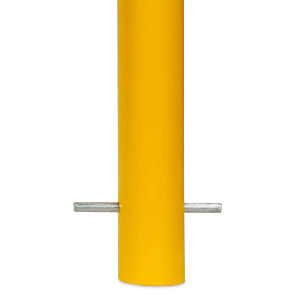 U-Bar Bollard - 90mm In-Ground - Yellow