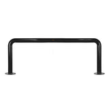 U-Bar Bollard - 90mm x 2 Meter Surface Mounted - Black