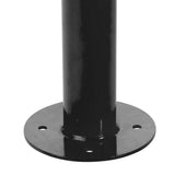 U-Bar Bollard - 90mm x 2 Meter Surface Mounted - Black