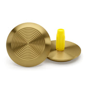 VisioTac Tactile Indicator Single Stud - Brass
