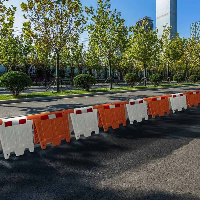 Stackable Water Barrier - Orange