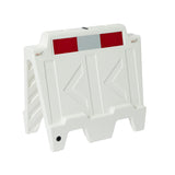 Stackable Water Barrier-White