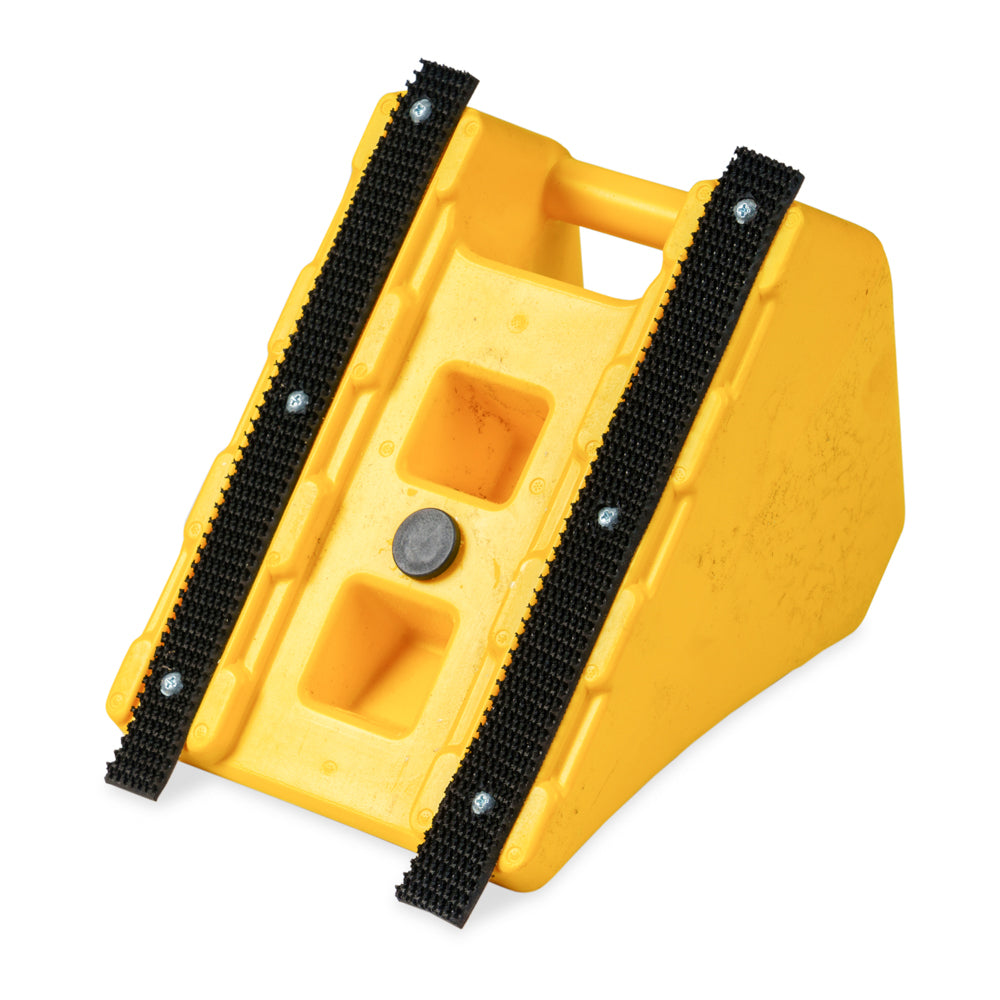 Car Wheel Chock Plastic - Yellow