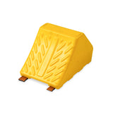 Car Wheel Chock Plastic - Yellow