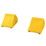 Truck Wheel Chock Plastic - Yellow