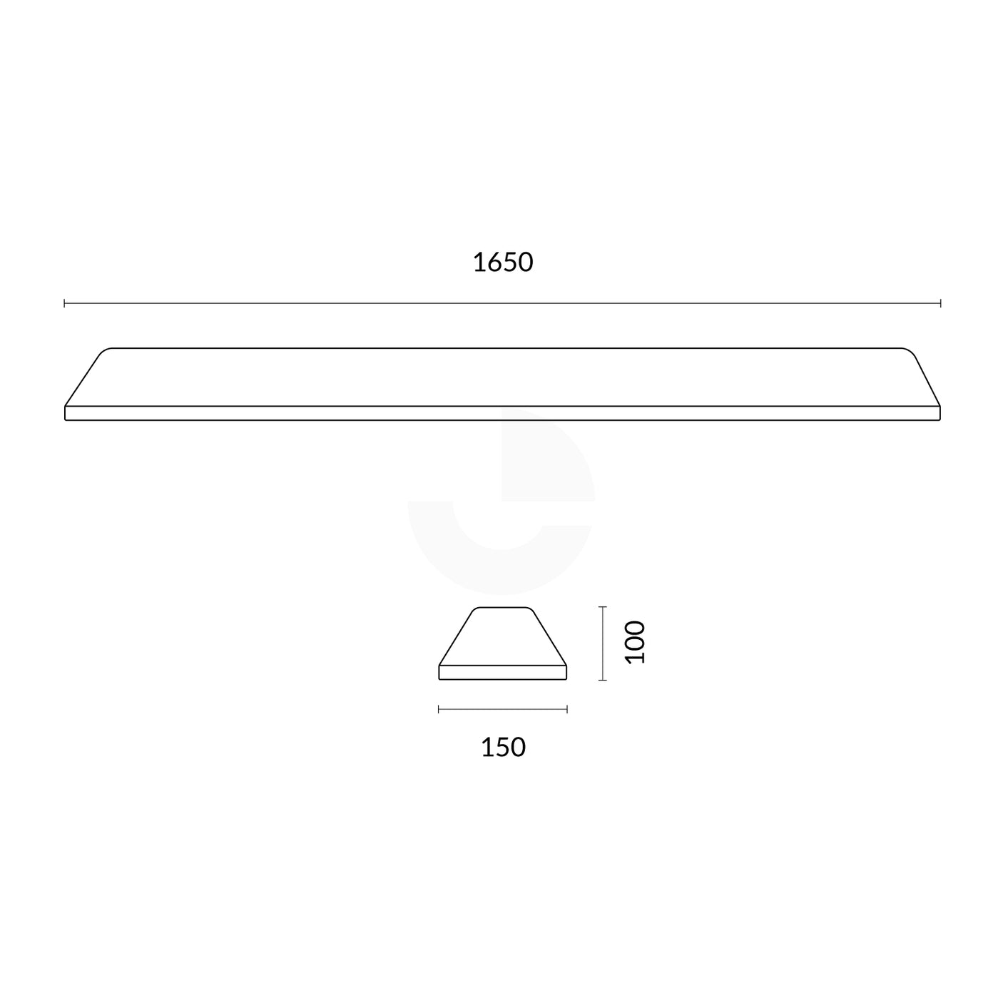 Poly Wheel Stops Blue Disabled
